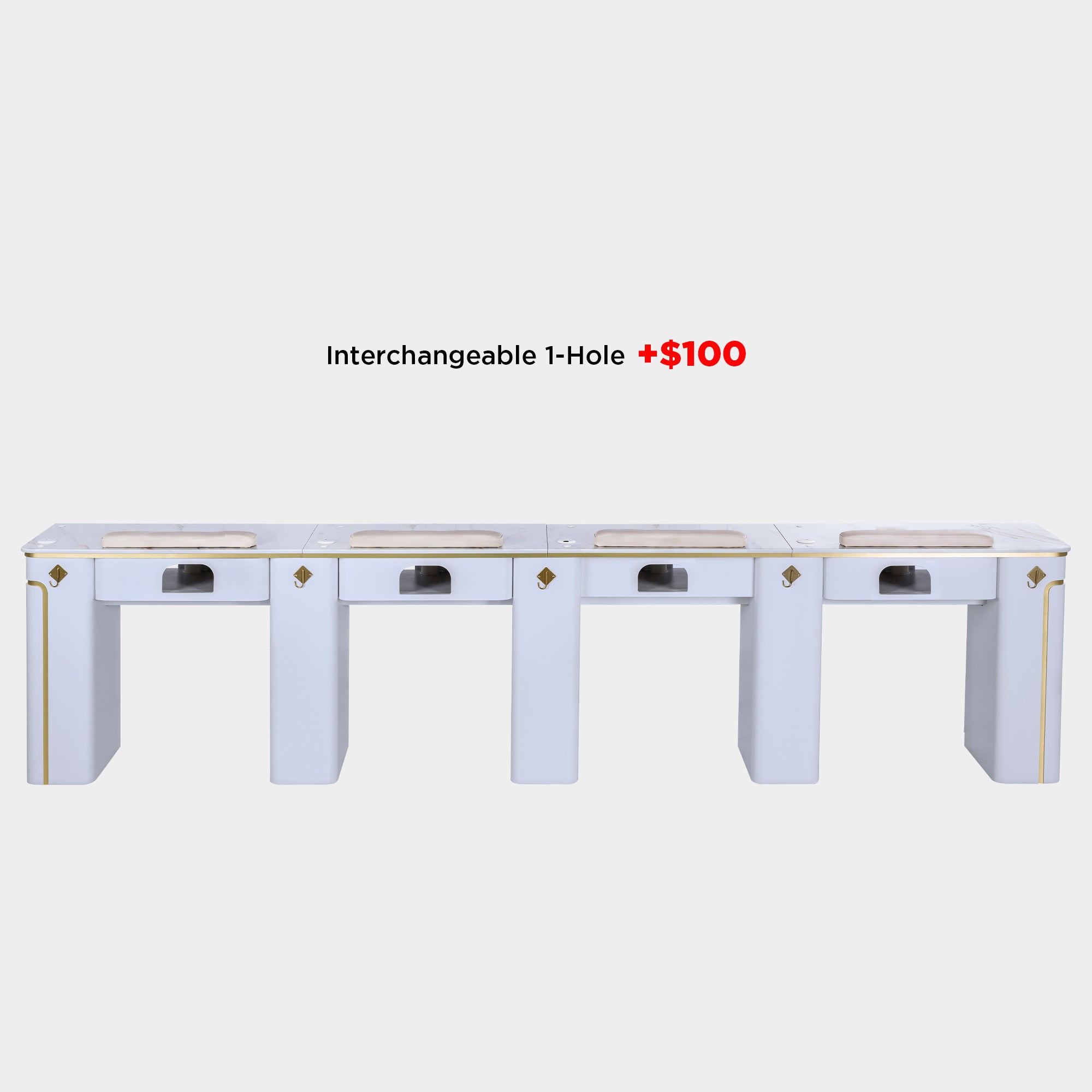 SP Quadruple Nail Table 131"1/2