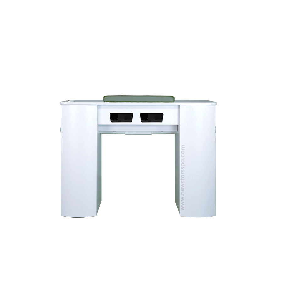 SW Nail Table w/Pipe - 41"3/4 - New Star Spa & Furniture Corp.