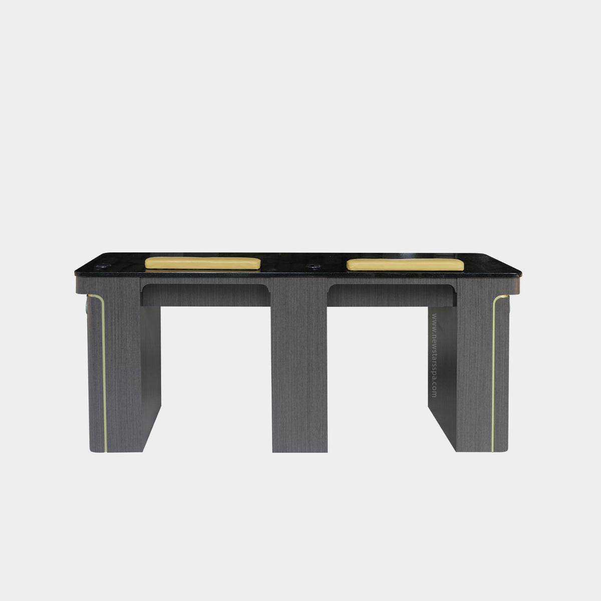 VK Double Nail Table w/Pipe - 72"7/8 - New Star Spa & Furniture Corp.