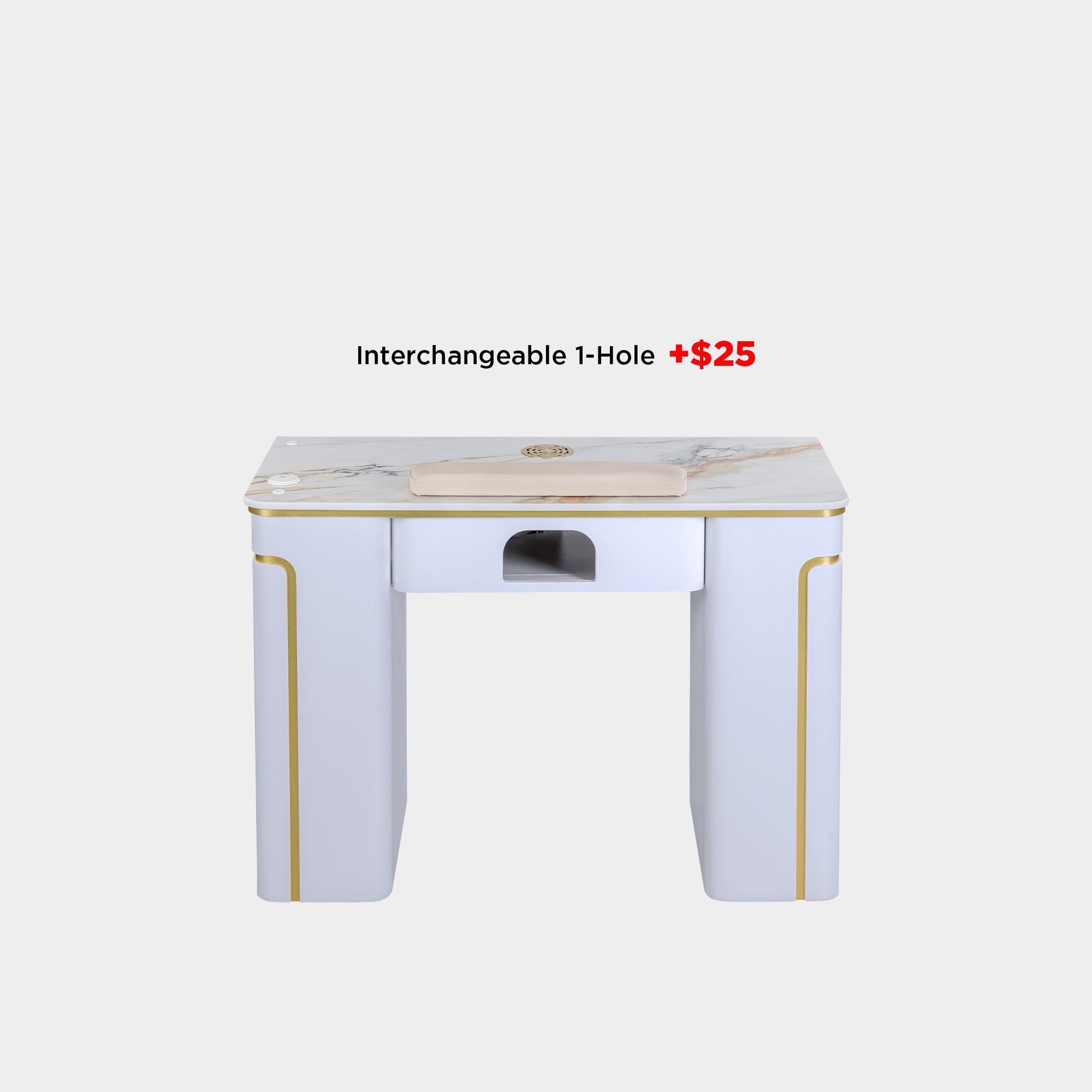 SP Nail Table w/Vent 41"3/4