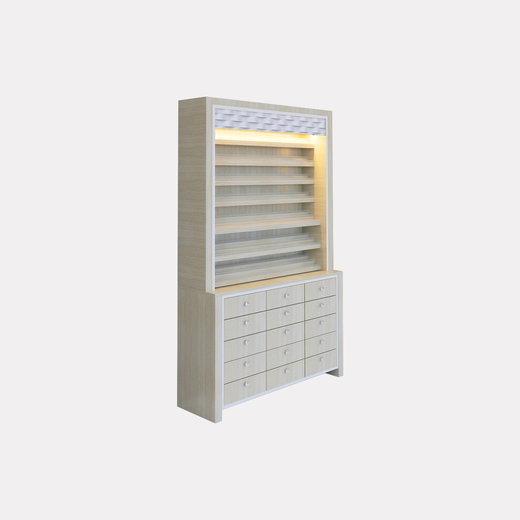 I Powder w/Cabinet (517-V2) - New Star Spa & Furniture Corp.