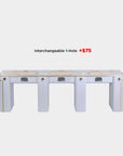 SP Triple Nail Table w/Vent 101"