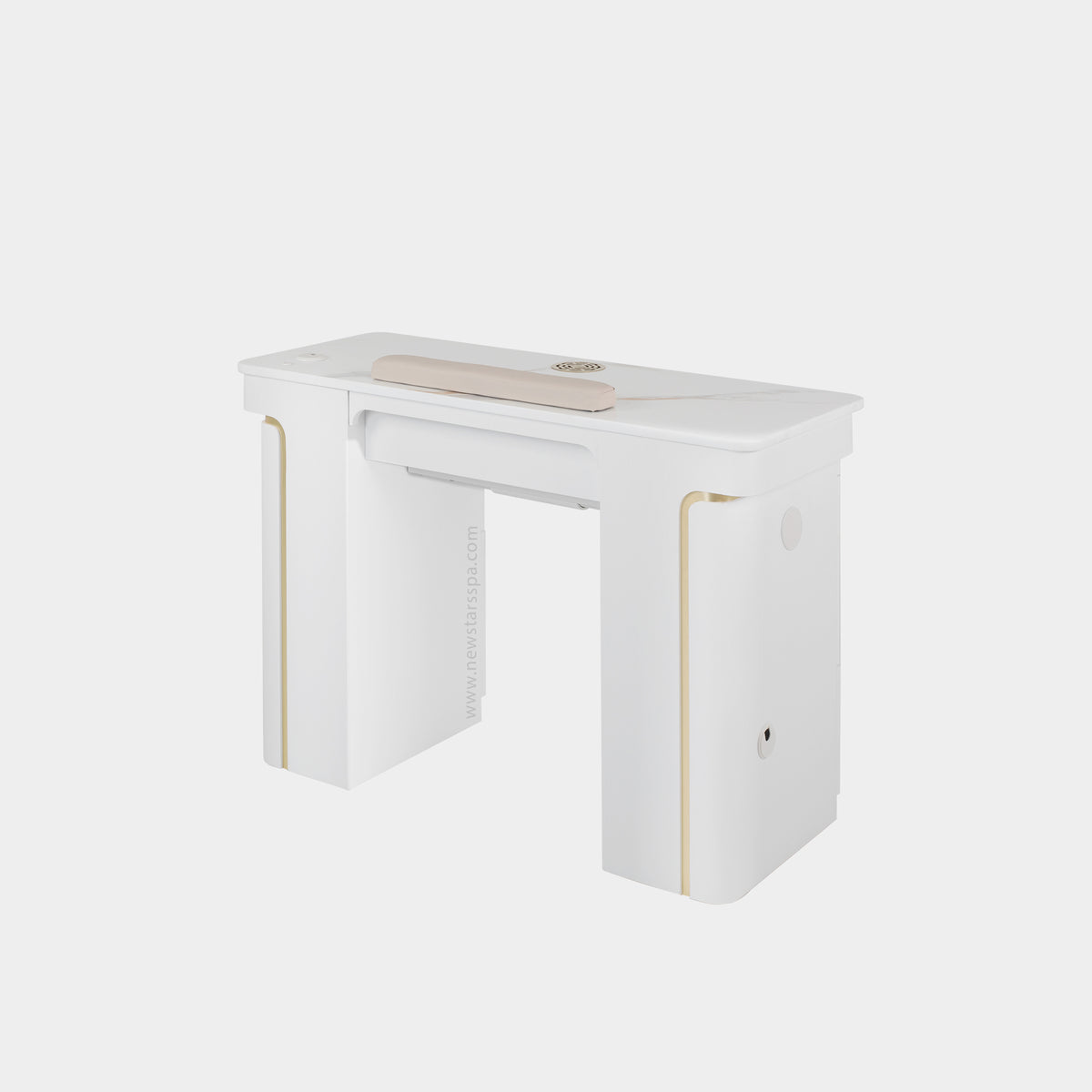 VK Nail Table w/Pipe - 43" - New Star Spa & Furniture Corp.