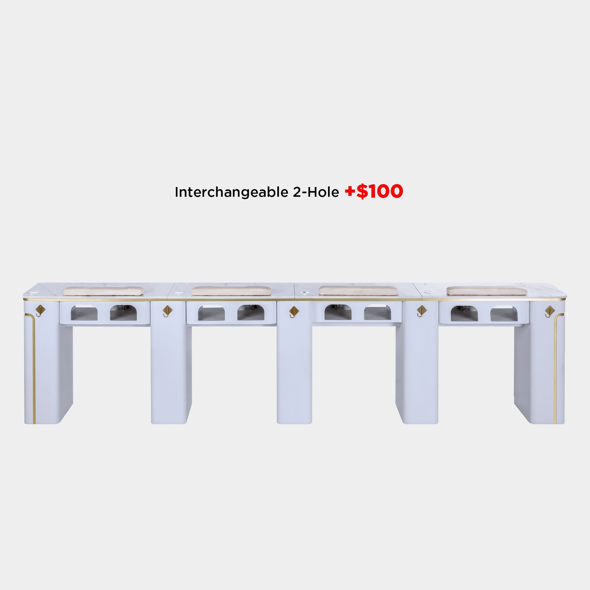 SP Quadruple Nail Table 131"1/2