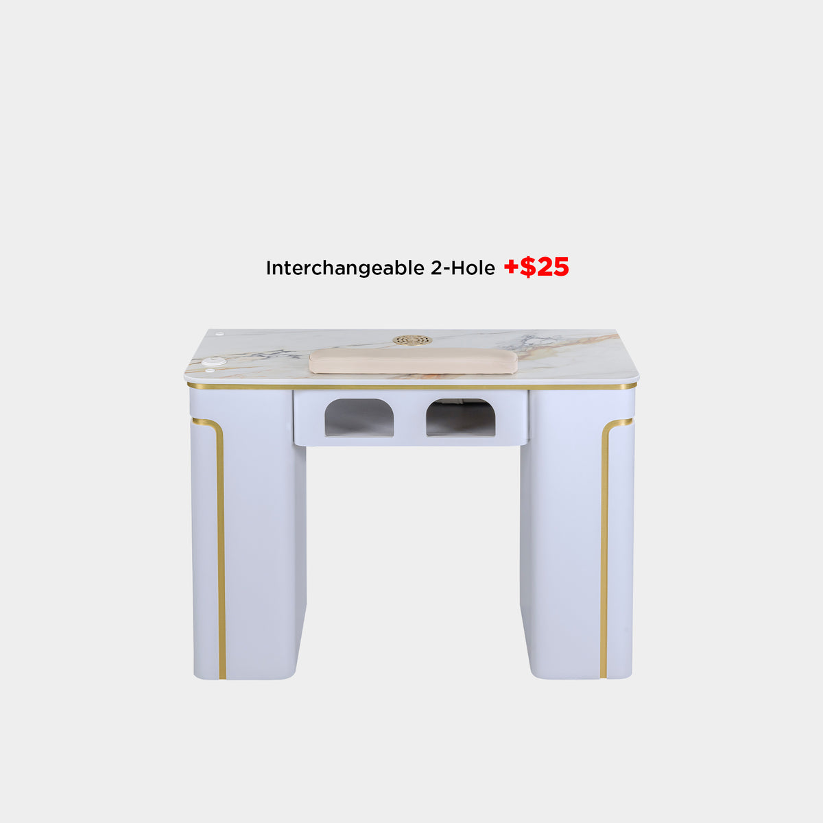 SP Nail Table w/Vent 41"3/4