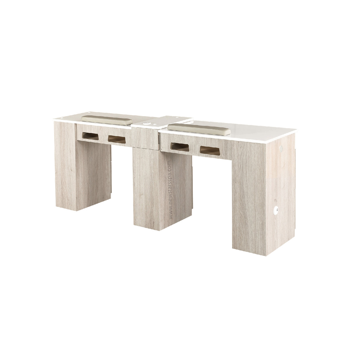 XO Double Nail Table w/Pipe - 76" (Clearance Sale) - New Star Spa & Furniture Corp.