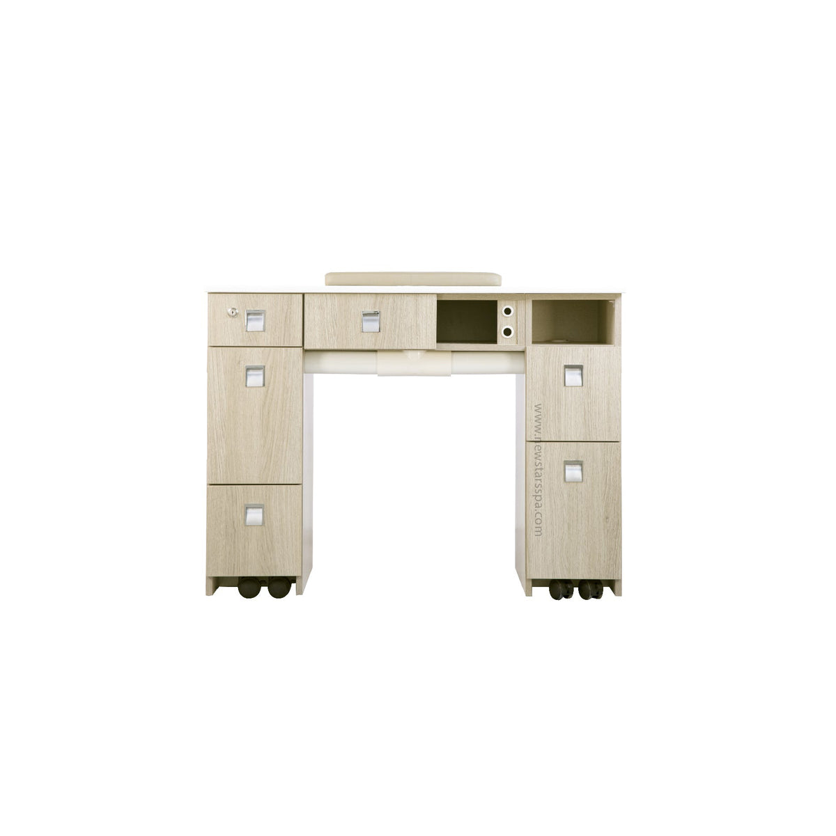 EX Nail Table w/Pipe - 41 1/2" - New Star Spa & Furniture Corp.