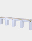 SP Quadruple Nail Table w/Vent 131"1/2
