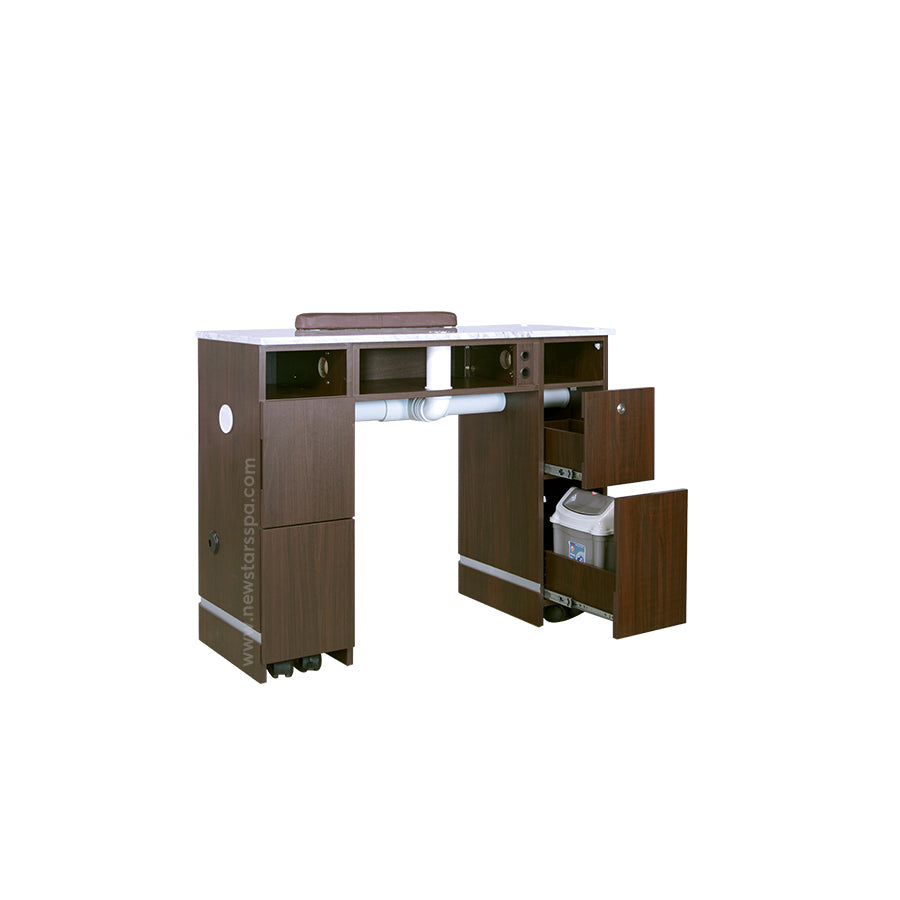 YC Nail Table w/Pipe - 41" - New Star Spa & Furniture Corp.
