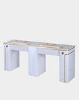 SP Double Nail Table w/Vent - 70"1/2