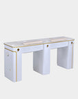 SP Double Nail Table w/Pipe 70"1/2