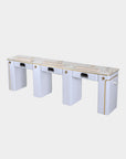 SP Triple Nail Table w/Pipe - 101"