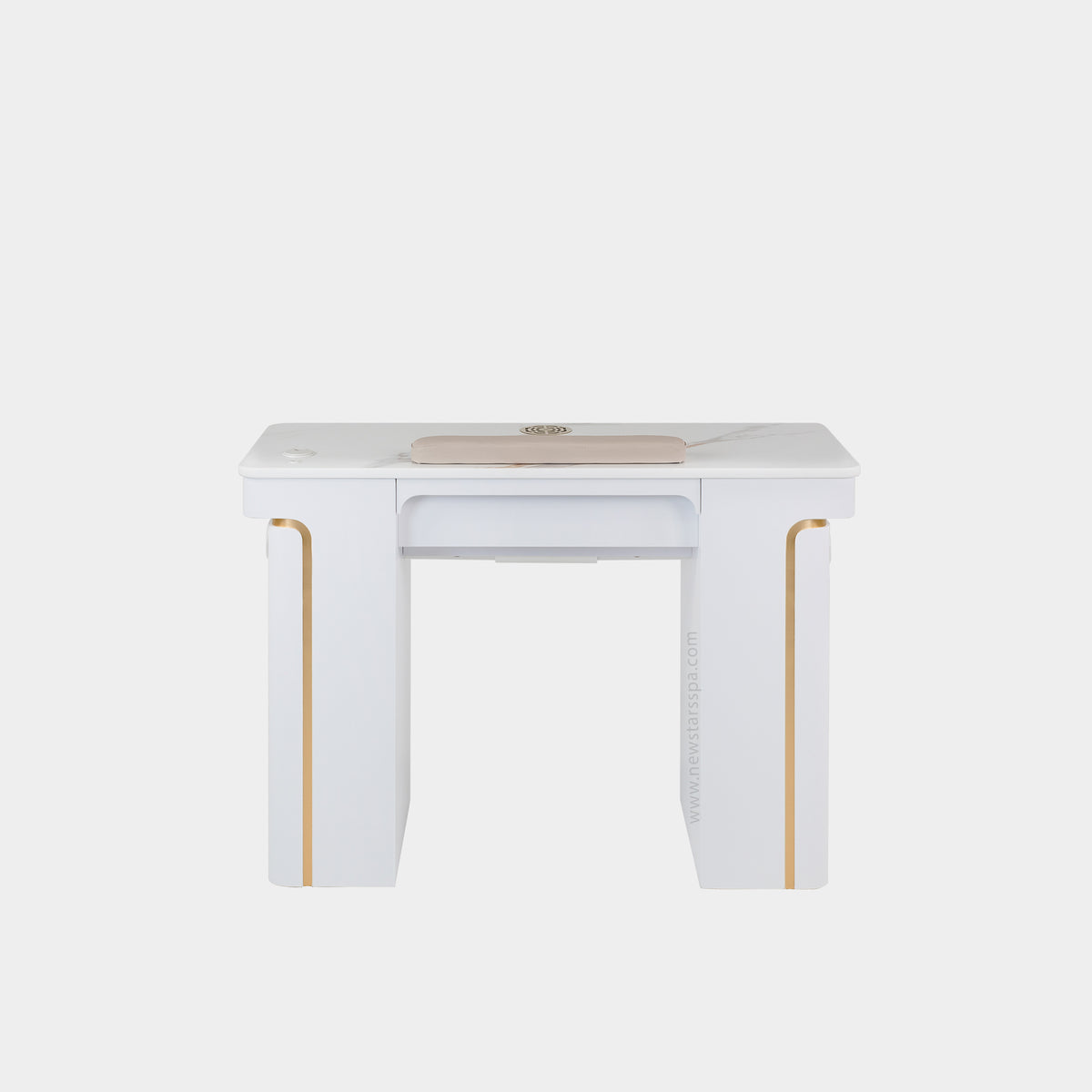 VK Nail Table w/Pipe - 43" - New Star Spa & Furniture Corp.