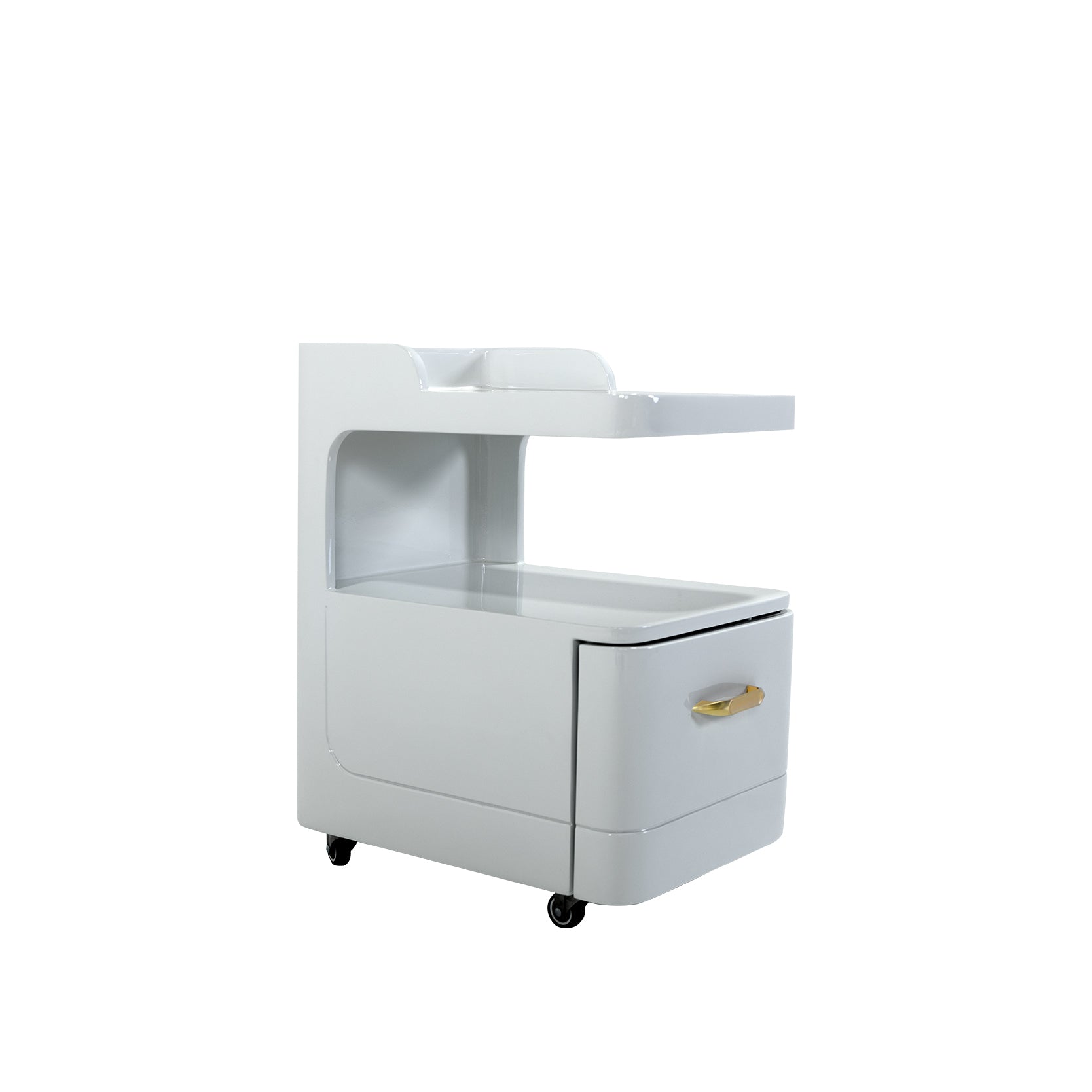 C1-Pedicart Fiberglass (White) - New Star Spa &amp; Furniture Corp.