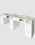 VK Double Basic Nail Table 70"1/2 - New Star Spa & Furniture Corp.