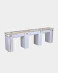 SP Triple Nail Table w/Vent 101"