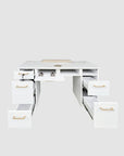 VK Basic Nail Table w/Pipe 39"3/4 - New Star Spa & Furniture Corp.