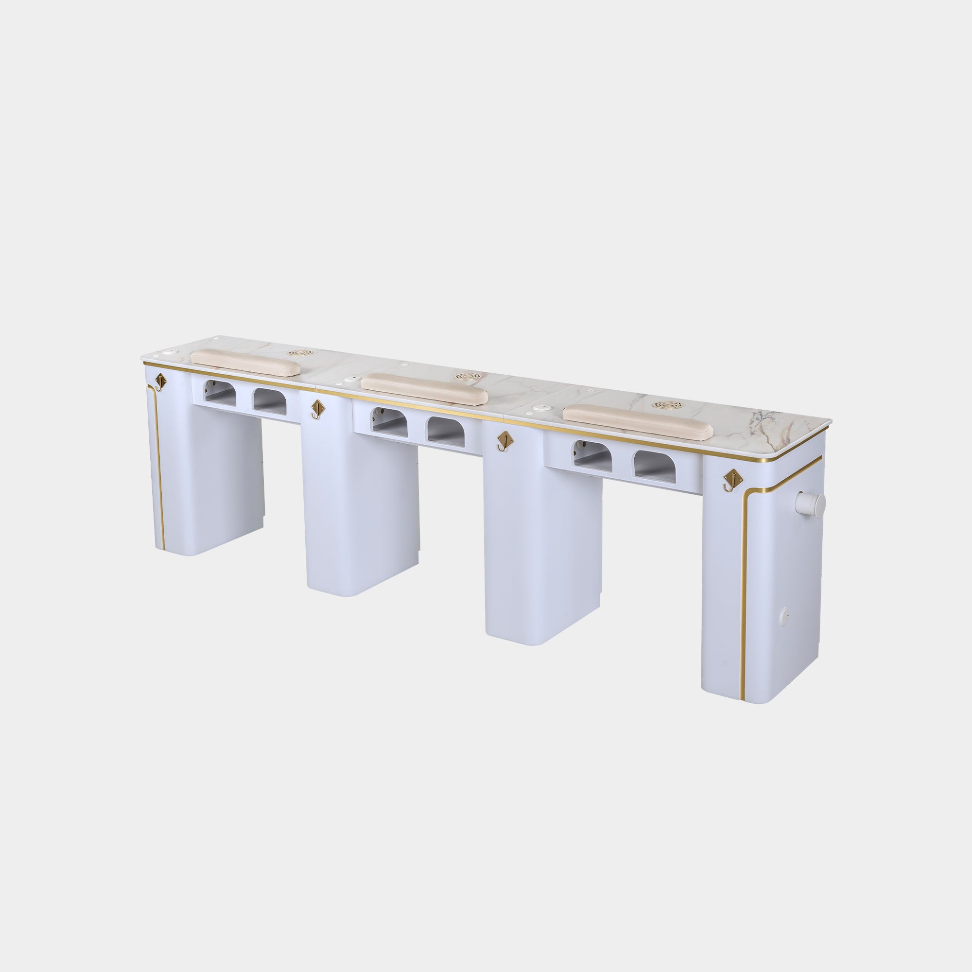 SP Triple Nail Table w/Pipe 101"