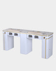 SP Double Nail Table w/Vent - 70"1/2