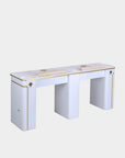 SP Double Nail Table w/Vent - 70"1/2