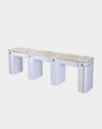 SP Triple Nail Table w/Vent 101"