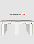SP Double Nail Table 70"1/2 - New Star Spa & Furniture Corp.