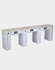 SP Triple Nail Table w/Pipe 101"