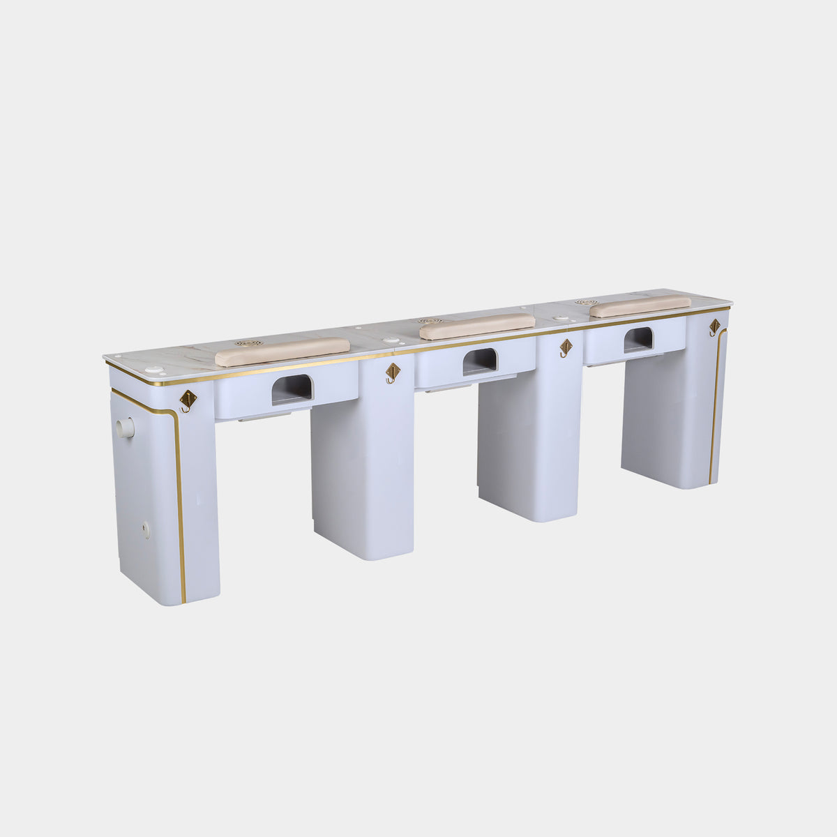 SP Triple Nail Table w/Pipe - 101"