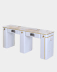 SP Double Nail Table w/Pipe 70"1/2