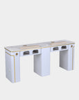 SP Double Nail Table w/Vent - 70"1/2