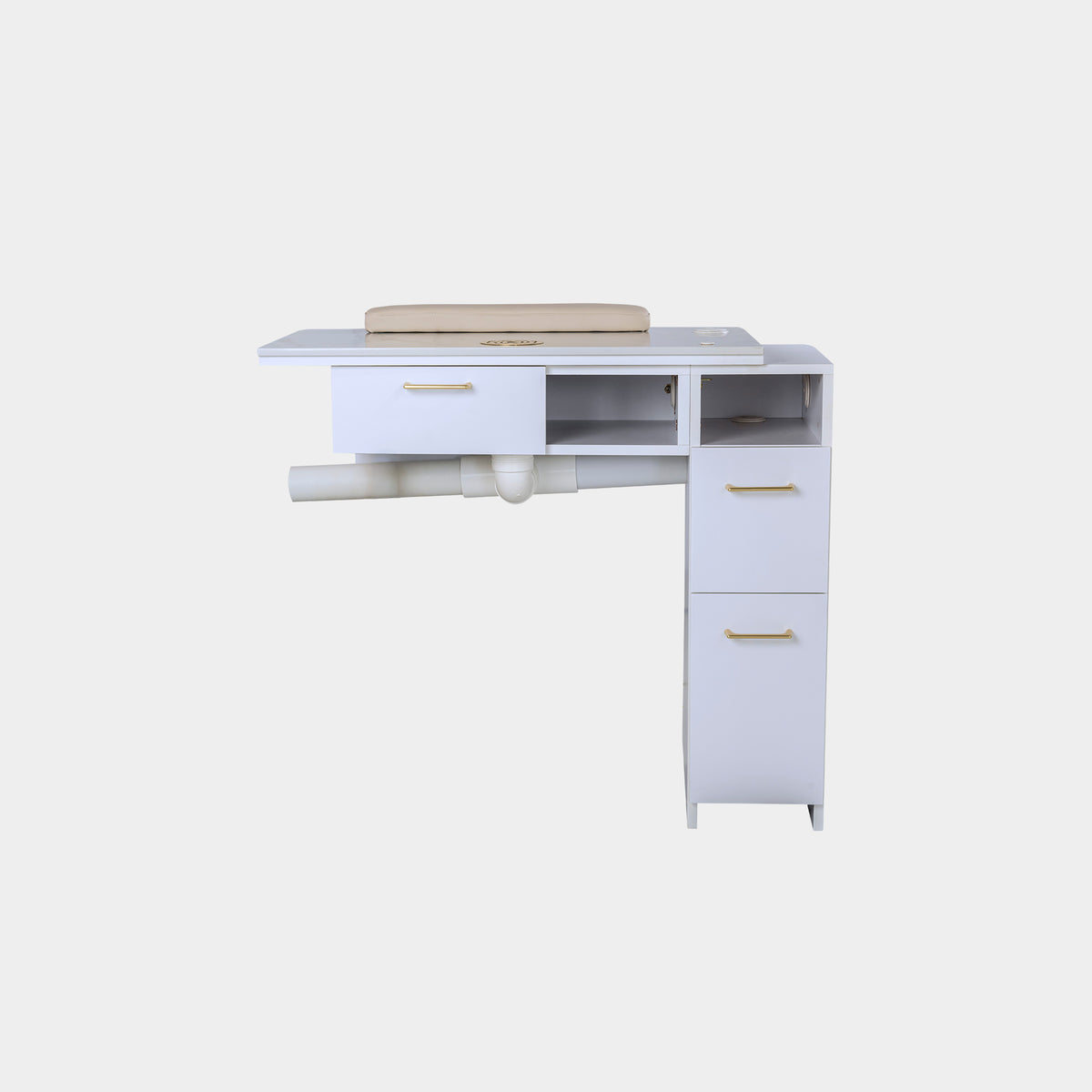 SP Center Nail Table w/Pipe - 39"3/4