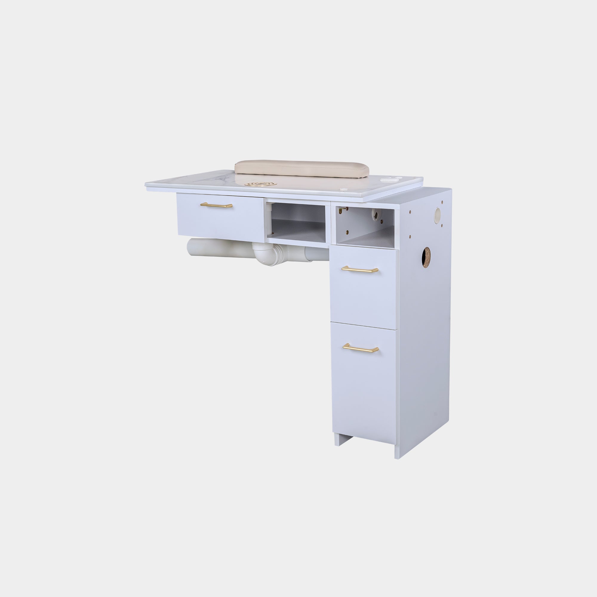 SP Center Nail Table w/Pipe - 39"3/4