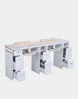 SP Double Nail Table w/Pipe 70"1/2