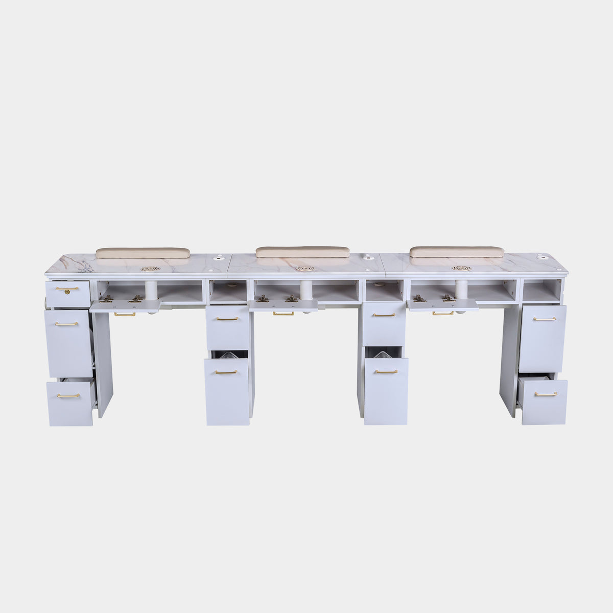 SP Triple Nail Table w/Pipe - 101"