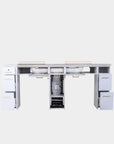 SP Double Nail Table w/Vent - 70"1/2