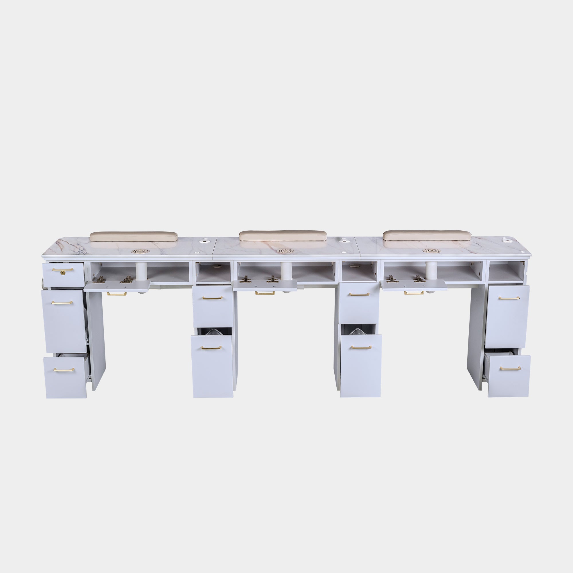 SP Triple Nail Table w/Pipe 101"