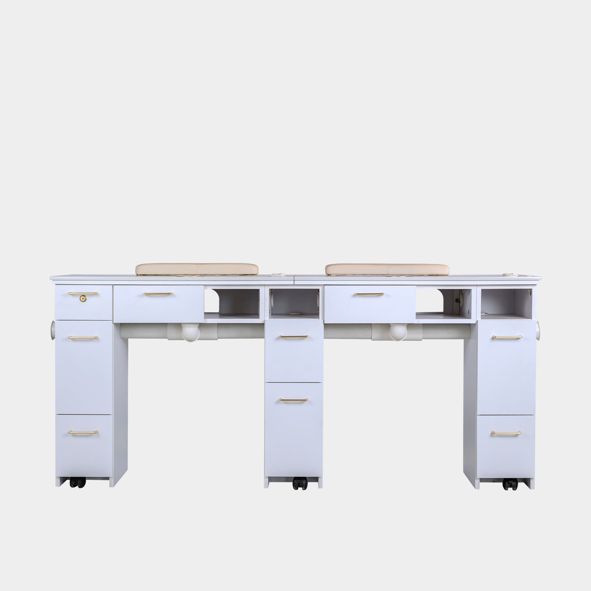 SP Double Nail Table w/Pipe 70"1/2