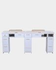 SP Double Nail Table w/Vent - 70"1/2