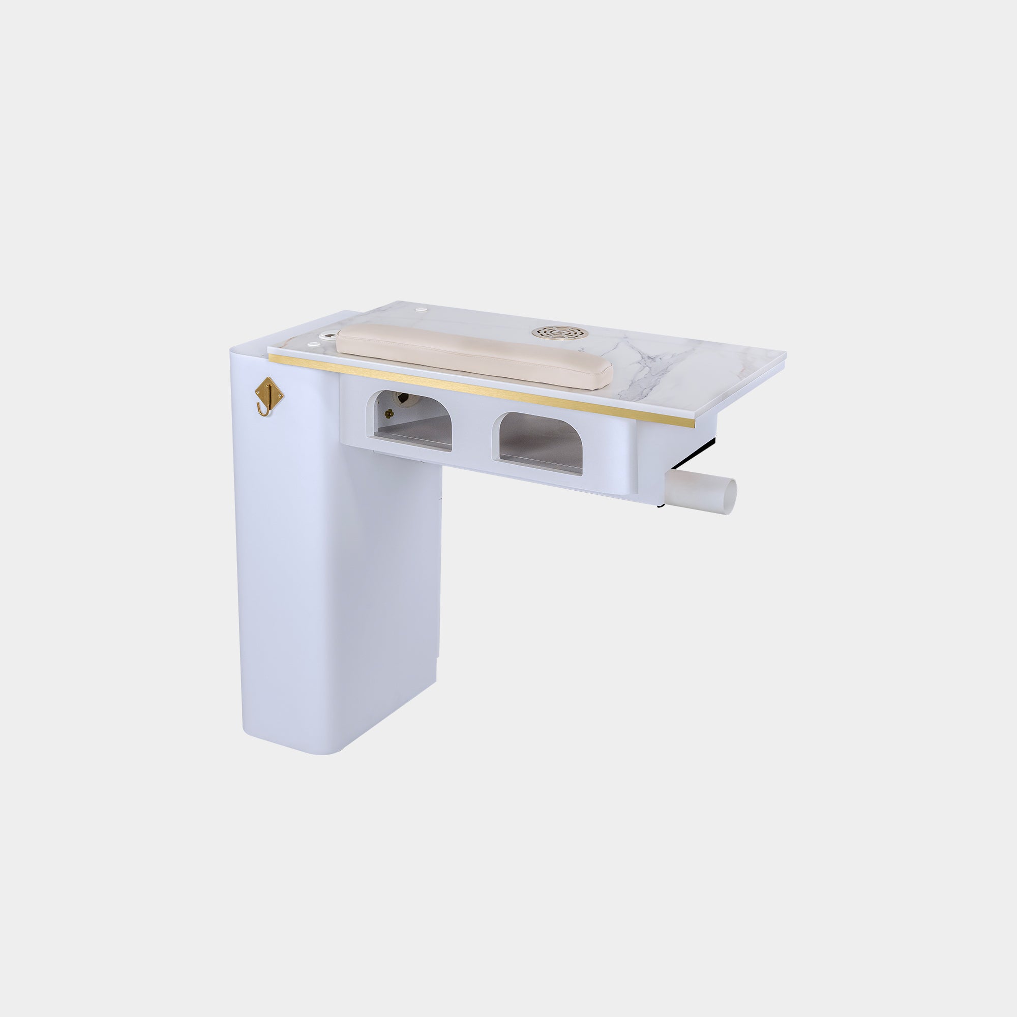 SP Center Nail Table w/Pipe - 39"3/4