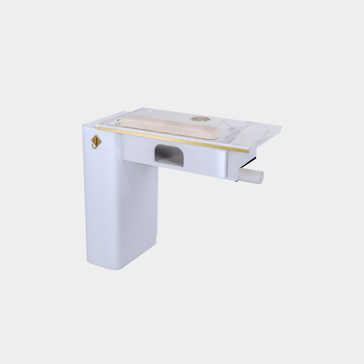 SP Center Nail Table w/Pipe - 39"3/4