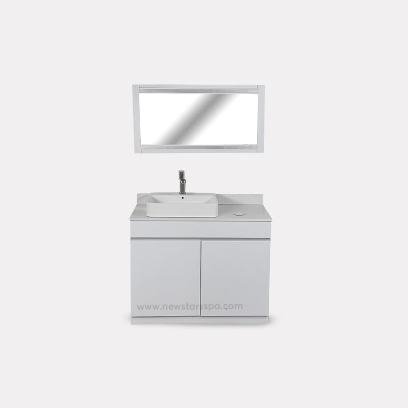 V Single Sink (W/Faucet) - New Star Spa & Furniture