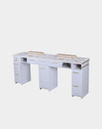 SP Double Nail Table w/Vent - 70"1/2