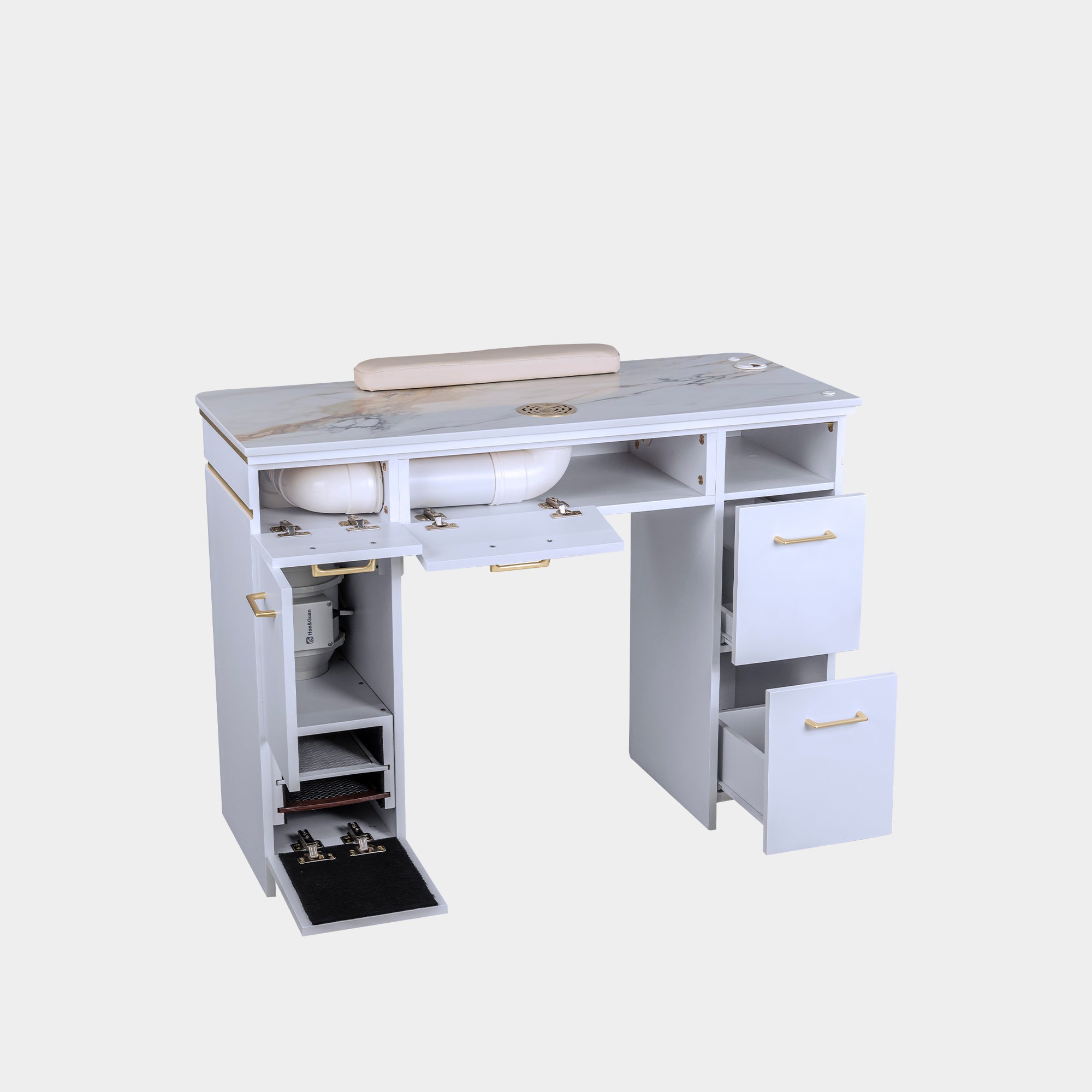 SP Nail Table w/Vent 41"3/4