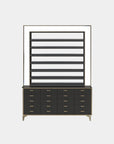 VK B Polish Powder Rack w. Polish Powder Cabinet 2 Side - 60" - New Star Spa & Furniture Corp.