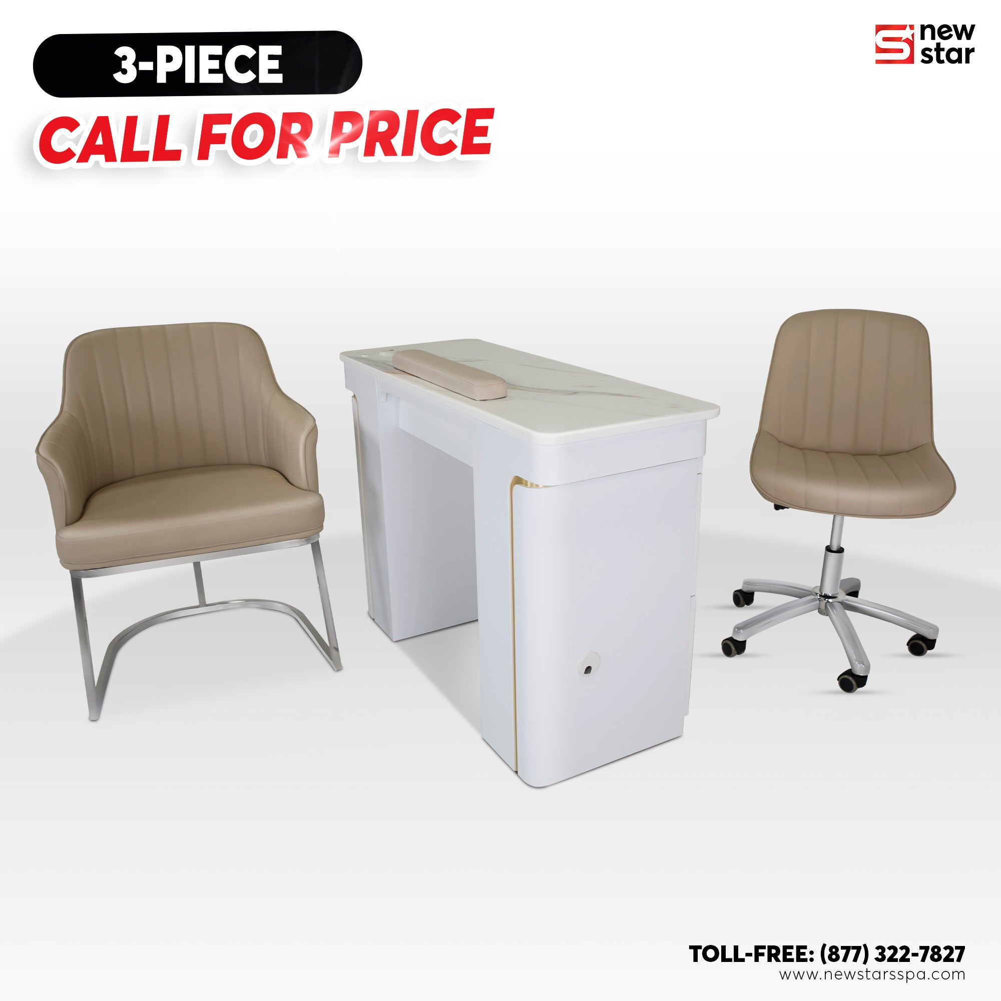3 - piece VK Package - New Star Salon Furniture