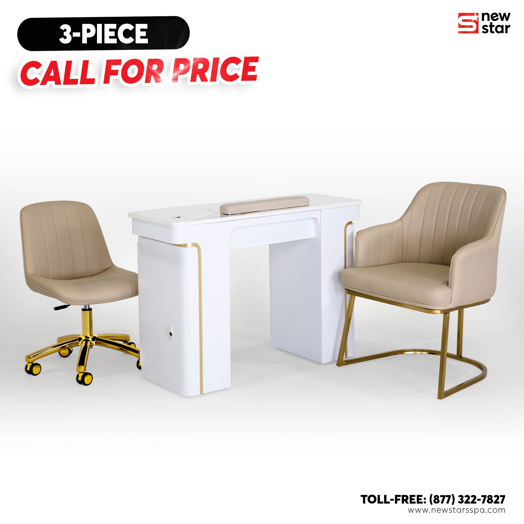3 - piece VK Package - New Star Salon Furniture