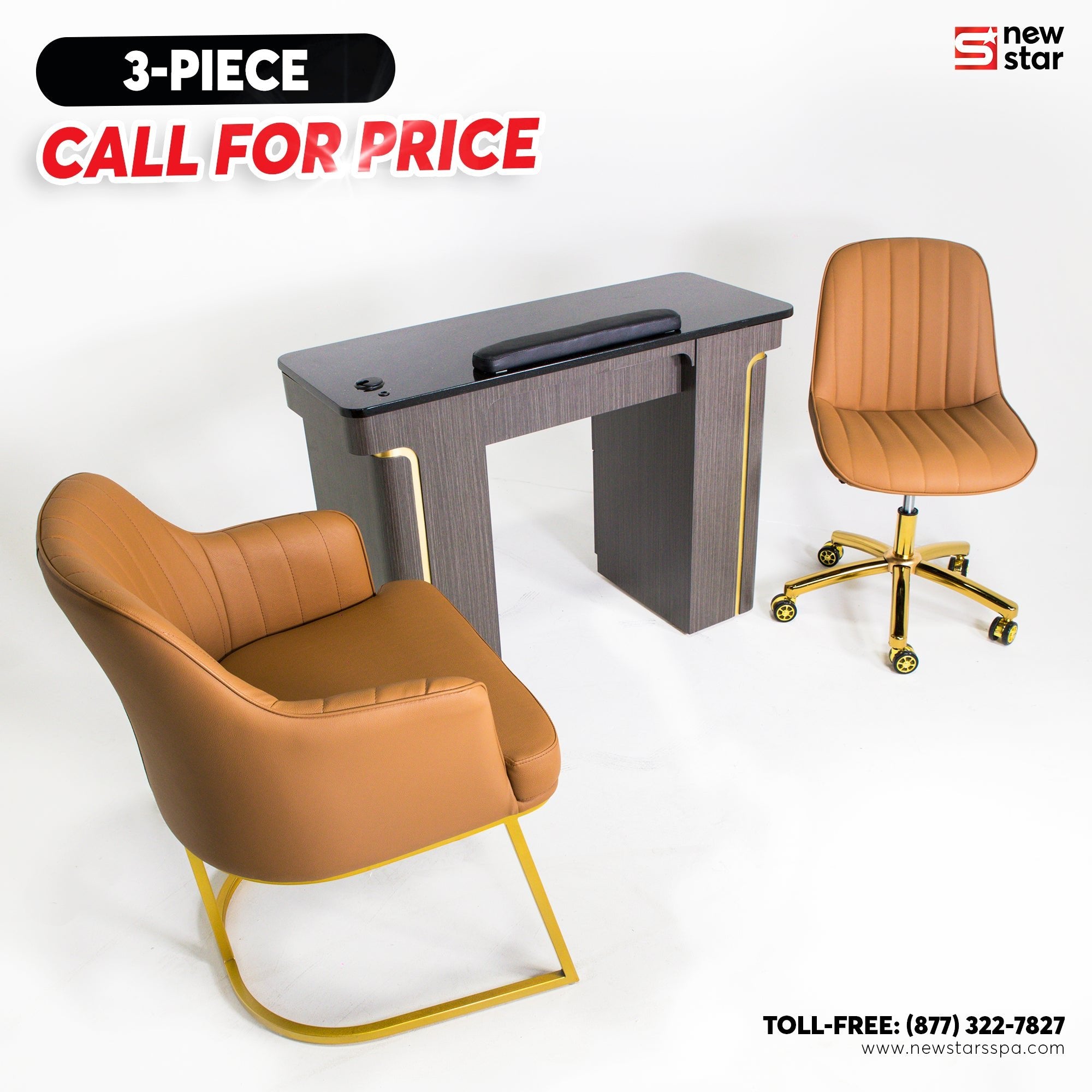 3 - piece VK Package - New Star Salon Furniture