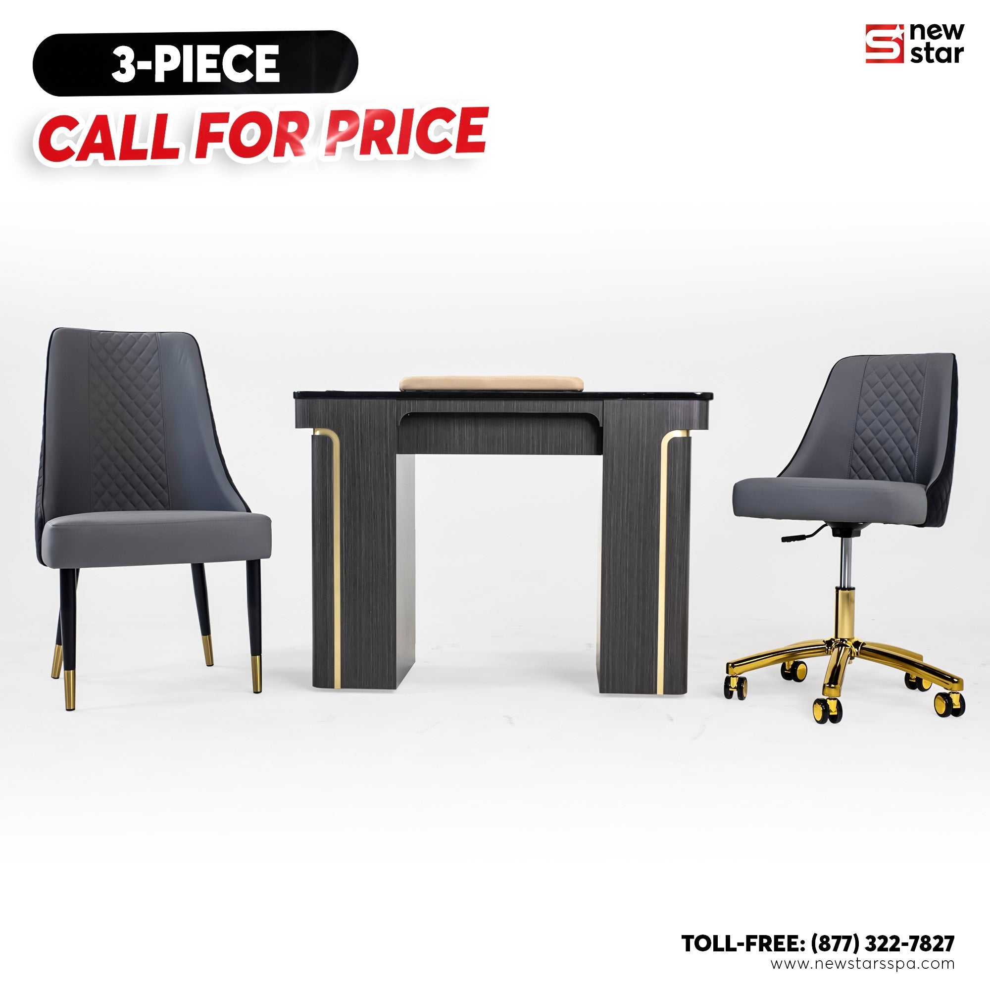 3 - piece VK Package - New Star Salon Furniture