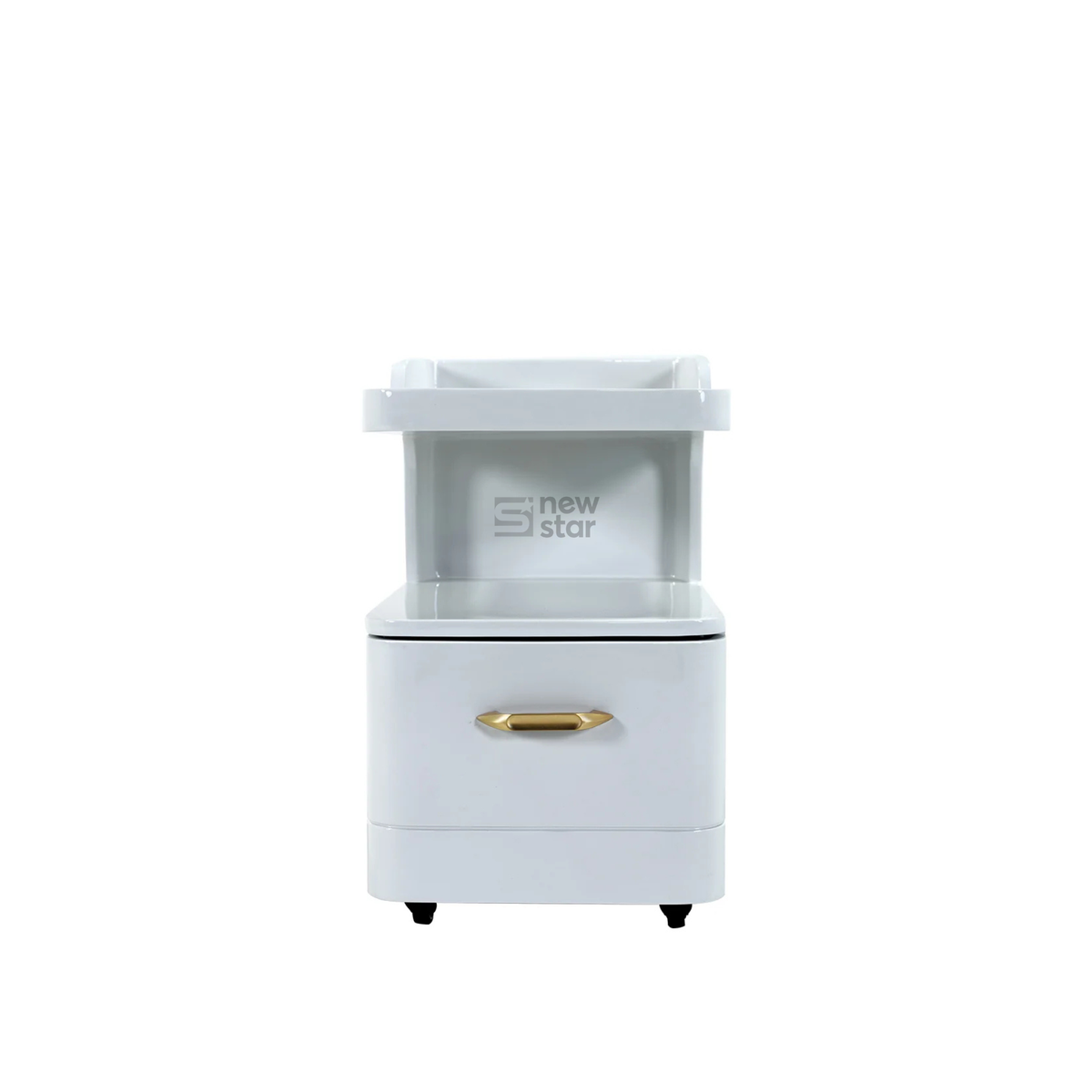 C1-Pedicart Fiberglass (White) - New Star Spa & Furniture Corp.