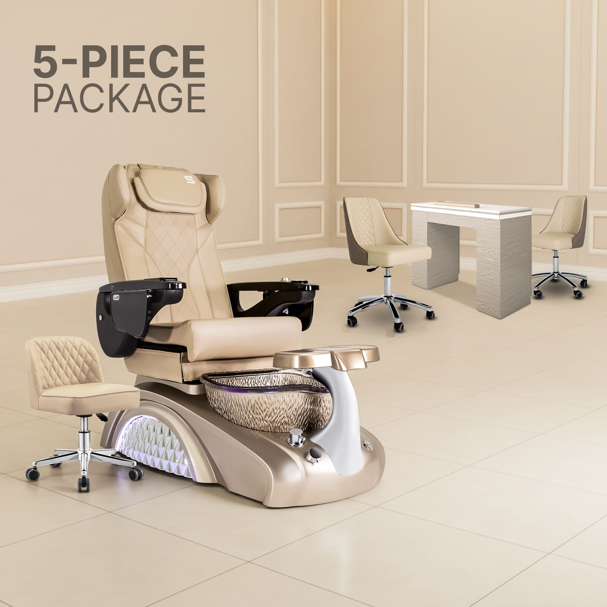 Glory Spa - Oyster Gray Tub - New Star Spa & Furniture Corp.